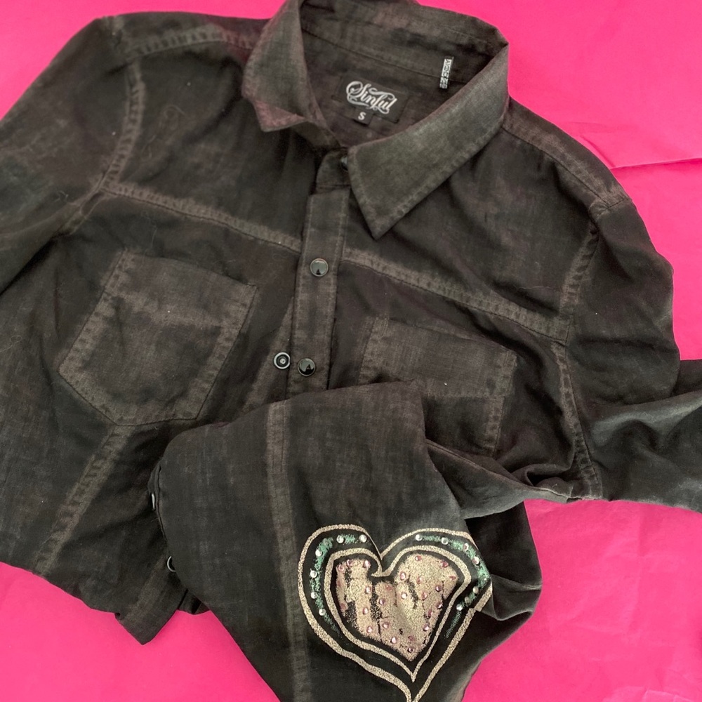 Sinful Button Up
